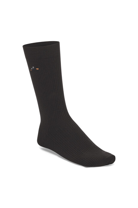 Cotton Rib Black Black
