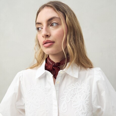 CAMISA CORDEL Blanco