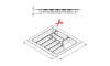 Organizador de cubiertos M600 Organizador De Cubiertos M600