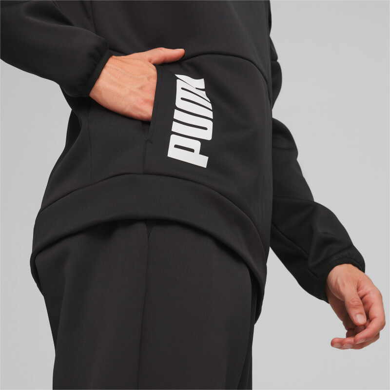 TRAIN ALL DAY POWER FLEECE Negro
