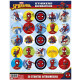Stickers x24 SPIDERMAN Stickers x24 SPIDERMAN