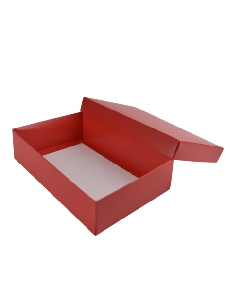 Caja Rectangular 16x23x6 cm ROJO