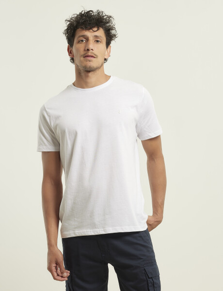 T-shirt Navigator Blanco