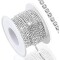 Hilo de Strass Cristales Plateado
