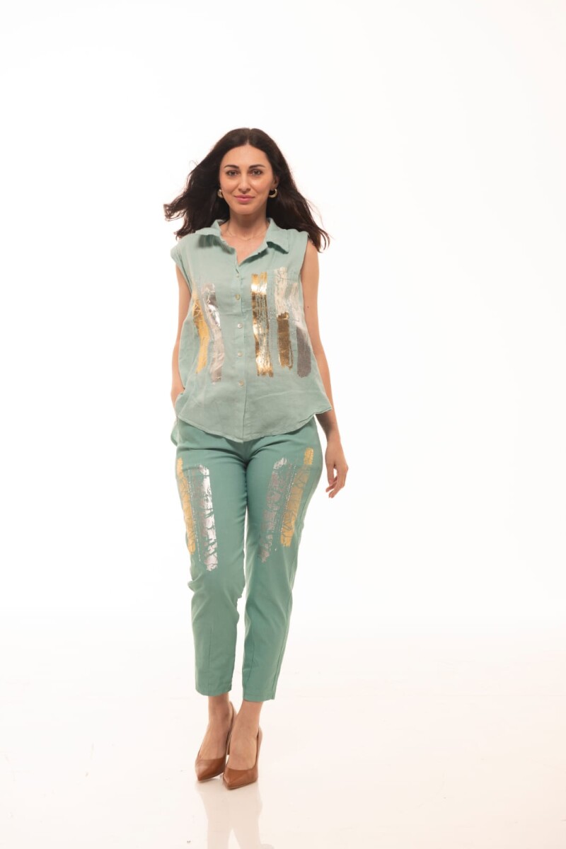 Camisa Linfa - Verde 