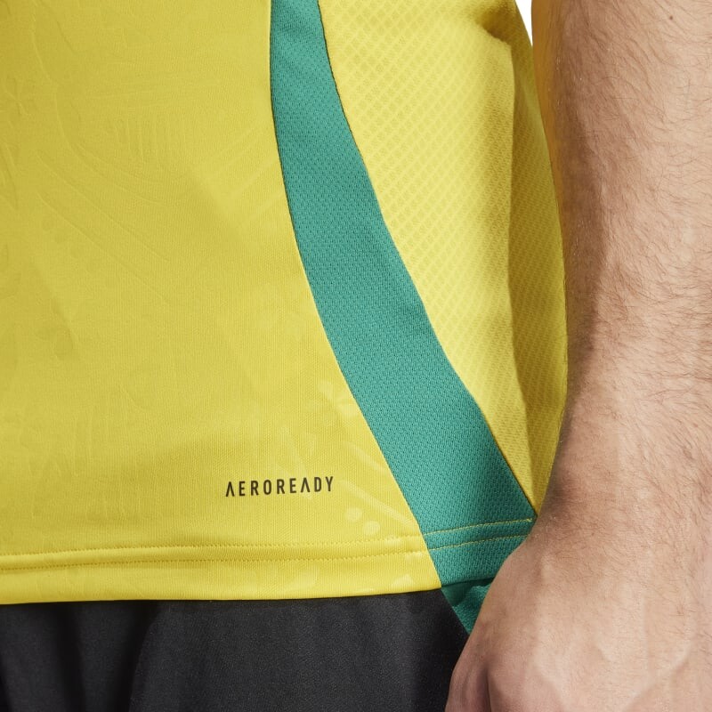 Camiseta Adidas Jamaica 24 Amarillo