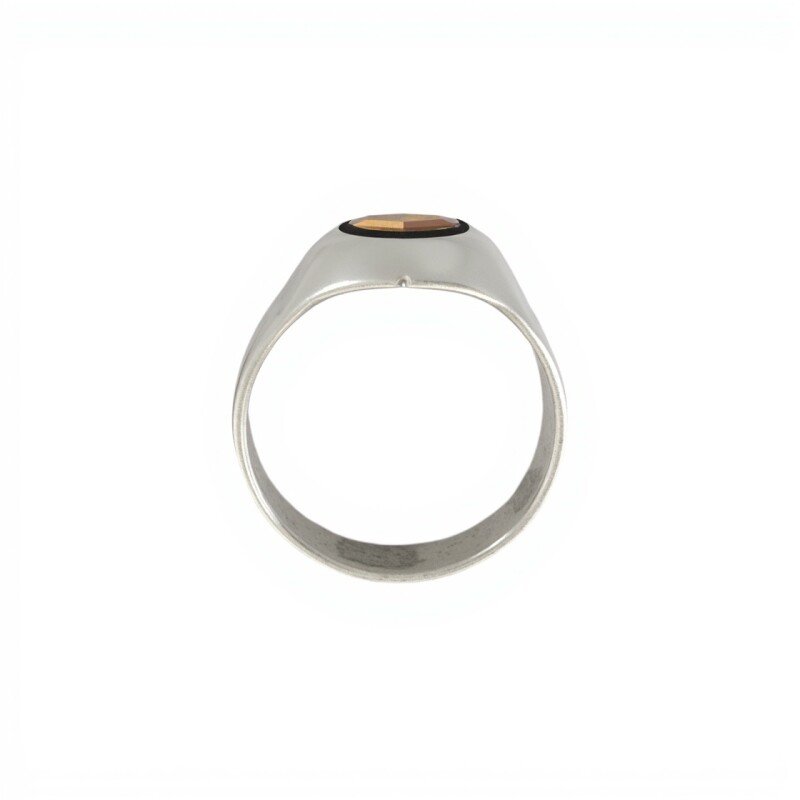 Anillo Profesión Contador - Plata y Oro-Sin Piedra-AP5045 ap5045