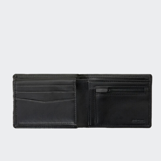Billetera Rip Curl Stapler Pu All Day Negro