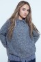 SWEATER CREW Gris Melange