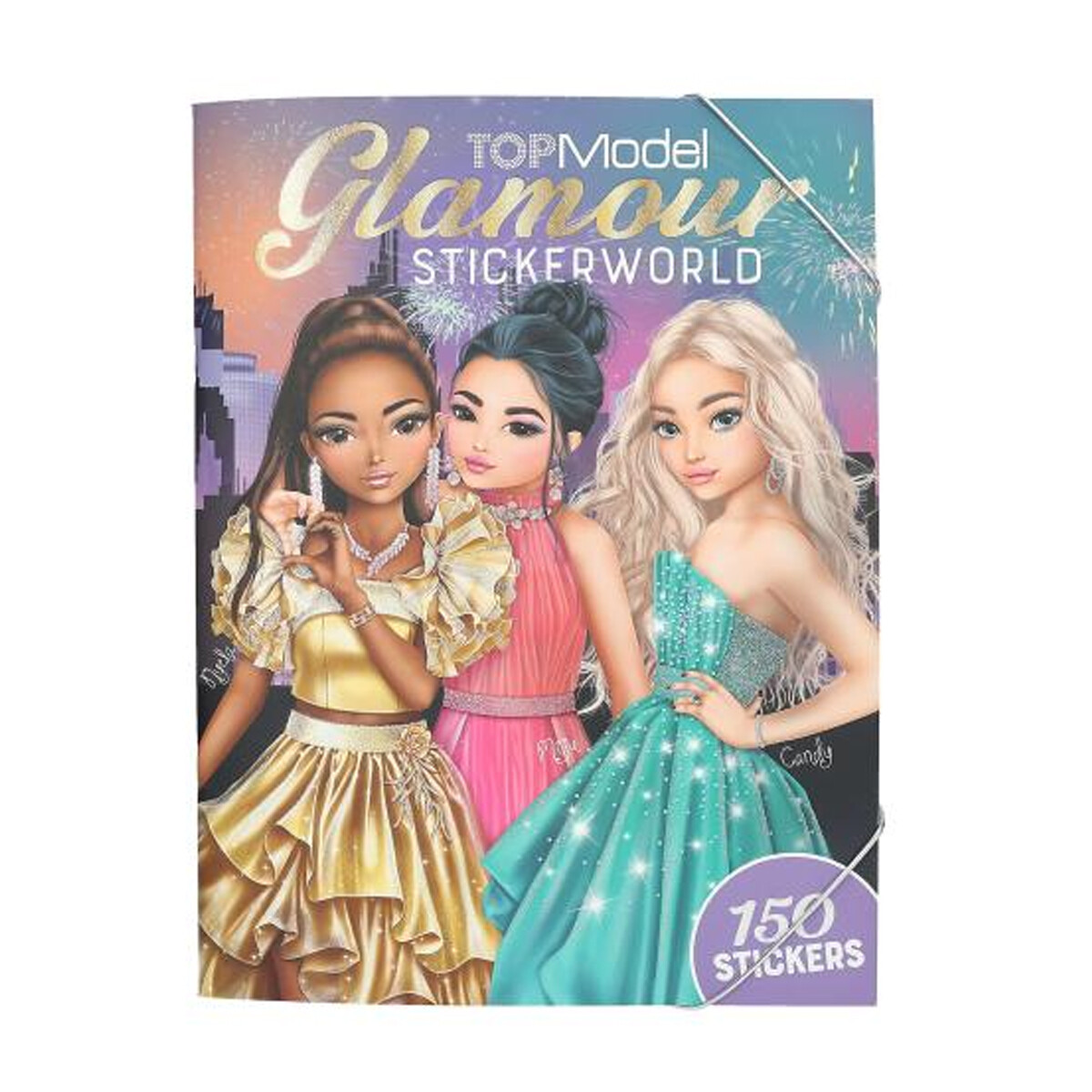 Libro de stickers Glamour Top Model 