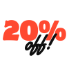 20% OFF