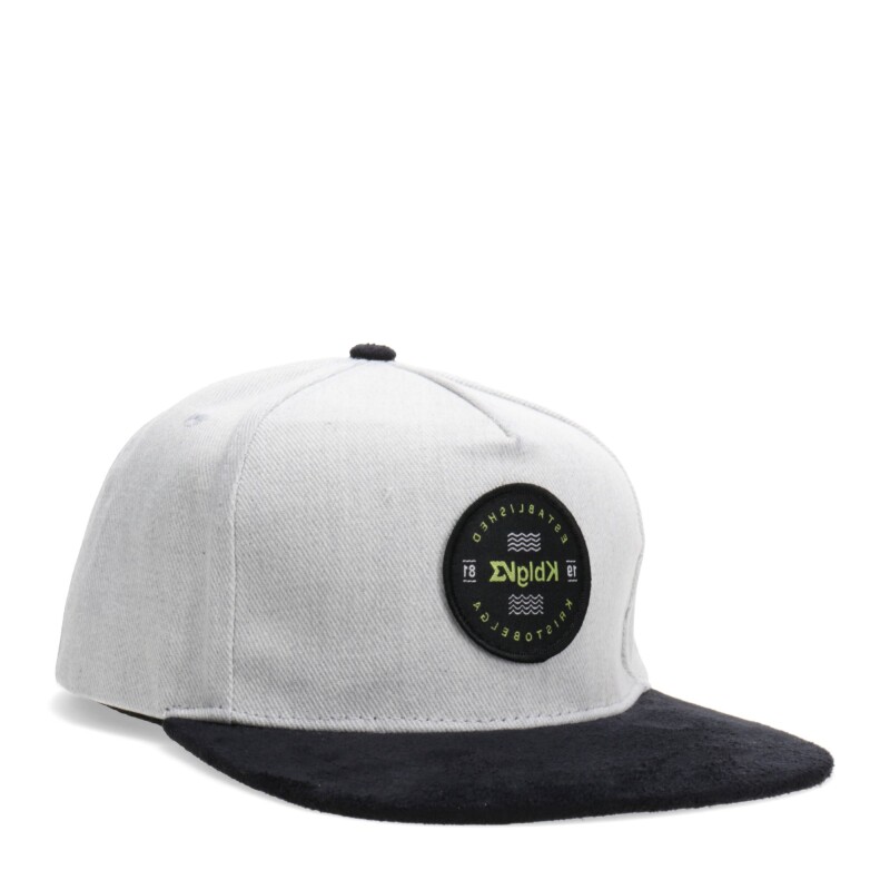 Gorro KristoBelga Visera Parche Gris - Negro