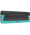 Teclado Logitech K650 Inalámbrico/Bluetooth (en Español) Grafito