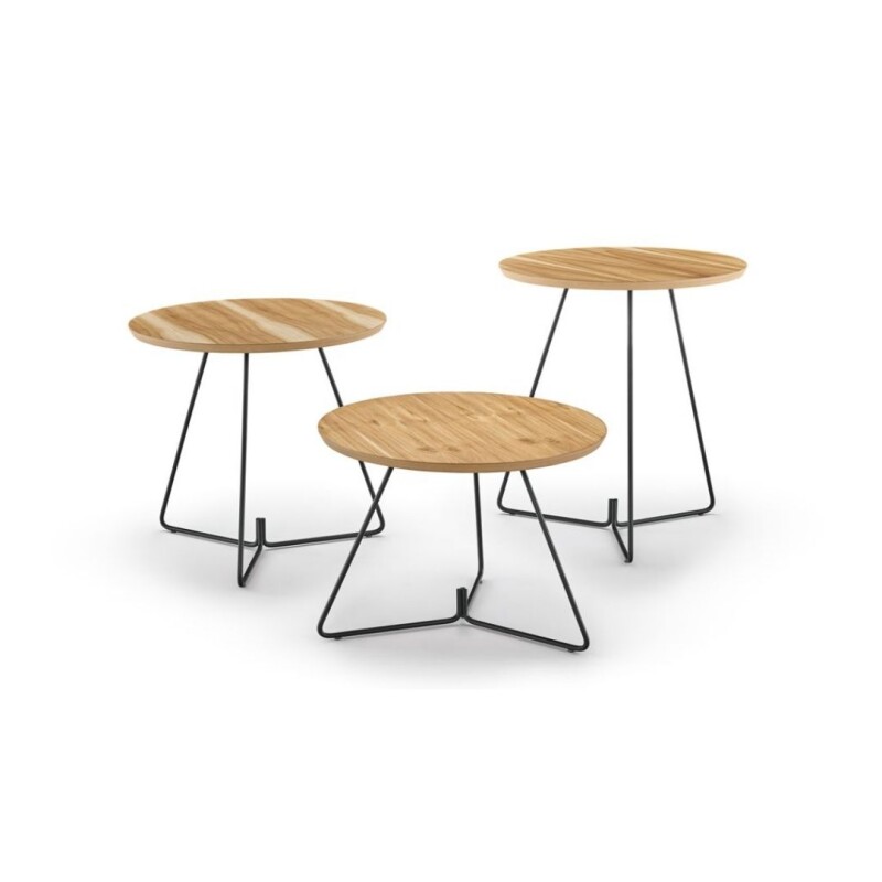 MESA LATERAL - BASE LACA BLANCA - TAPA ROBLE CLARO MESA LATERAL - BASE LACA BLANCA - TAPA ROBLE CLARO