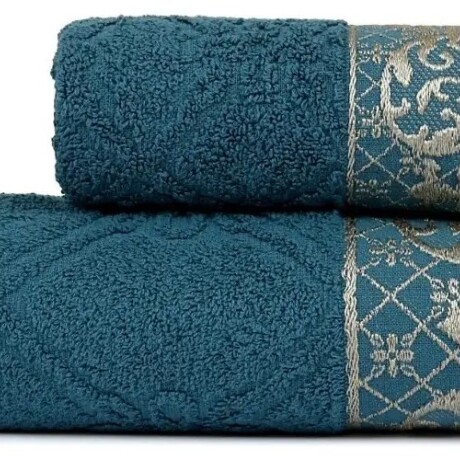 Juego De Toallas Baño Y Rostro Imperial 80x1,40 50x80 Cm Azul real