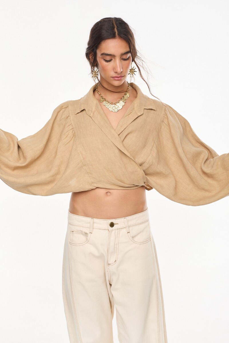 Top Mona Beige