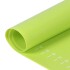 Alfombra De Silicona Para Repostería Pasteleria Con Medidas Color Variante Verde