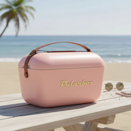 Conservadora Térmica Retro 20L Polarbox Playa Camping Viajes Coral Gold