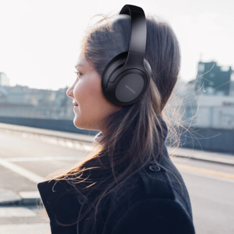 Auriculares Aiwa Bluetooth Noise Cancelling AW-ANC45F-BK Negro
