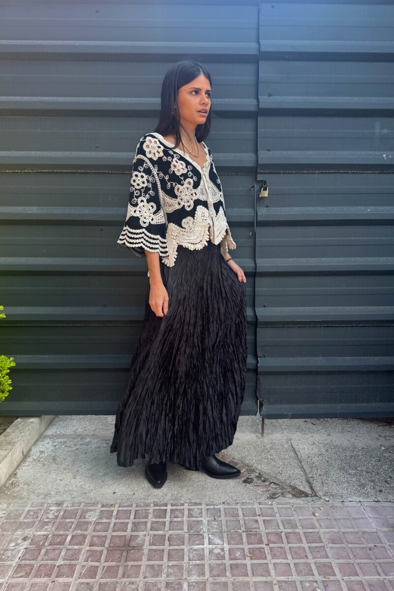 Falda Aliki NEGRO
