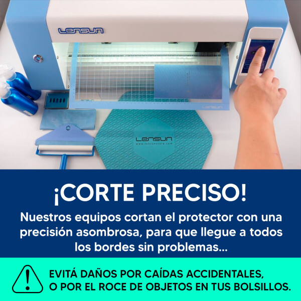 Vidrio Protector De Pantalla Nanogel Hydrogel LAMINA HYDROGEL PARA PANTALLA LENSUN