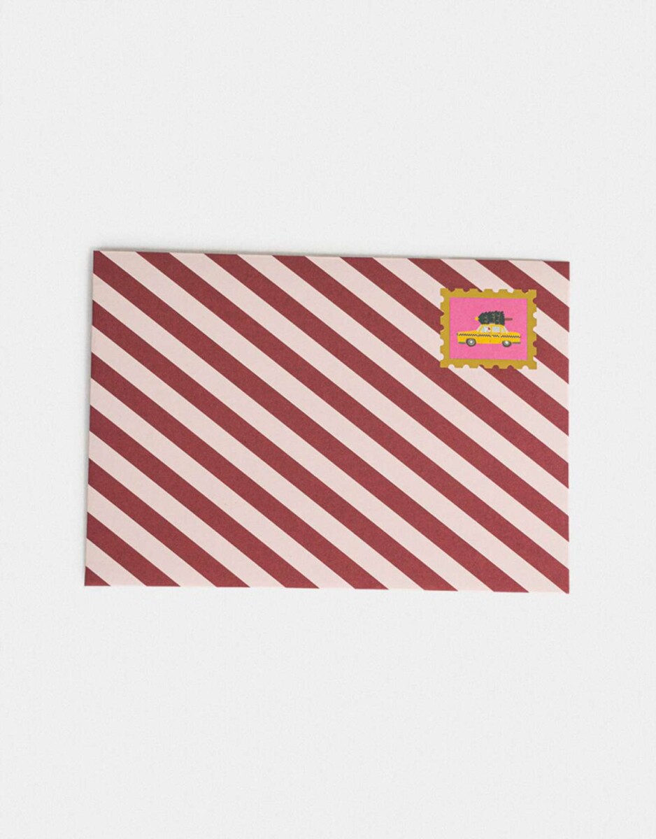 Set De Postales Navideñas - Combinacion Multicolor 