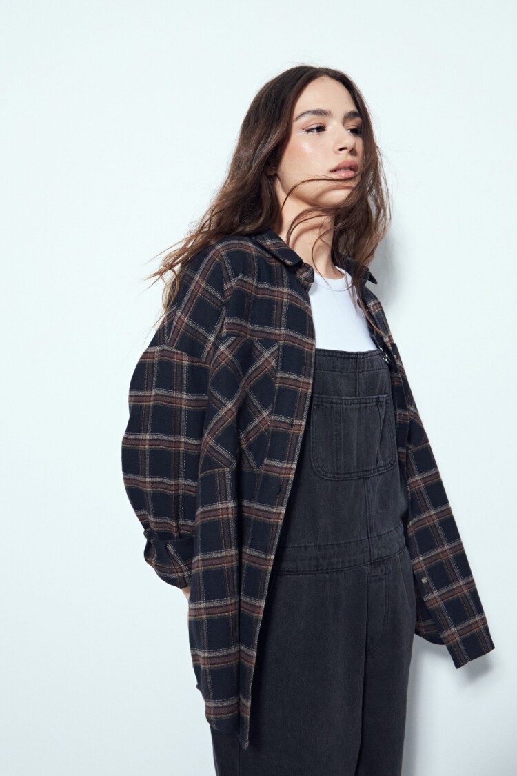 CAMISA ARAGON Azul Oscuro