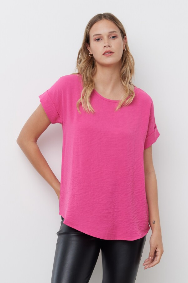 Blusa Solid FUCSIA