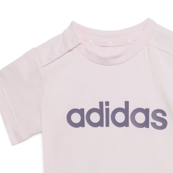 Conjunto Adidas Essentials Lineage Rosado