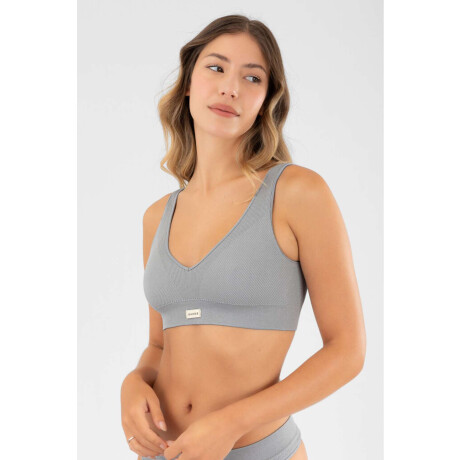 Soutien top clavel Gris melange