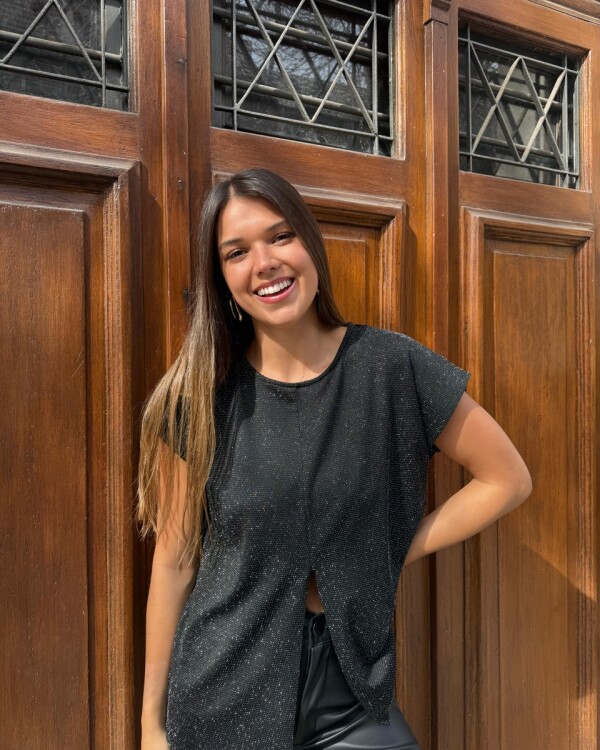 Blusa lurex tajo Blusa lurex tajo