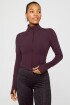 Casaca Perfect Storm Cropped Train Jacket Mujer Oxblood