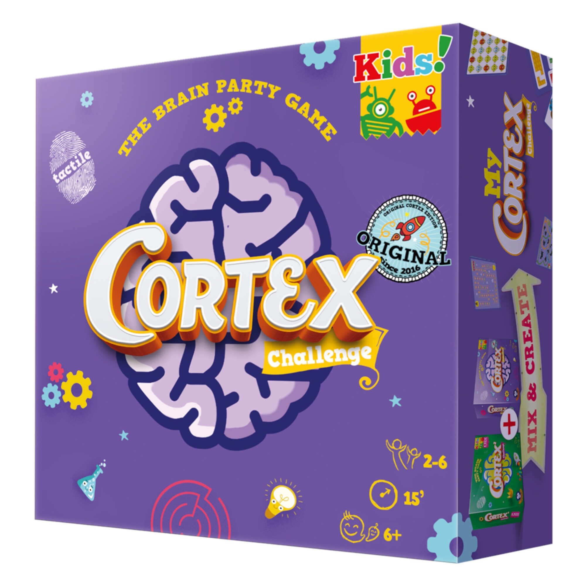 Asmodee - Cortex Challenge Kids Juego de Mesa. +6 Años. 2 a 6 Jugadores ...