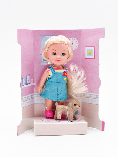 MUÑECA MINI MASCOTA VERDE AQUA
