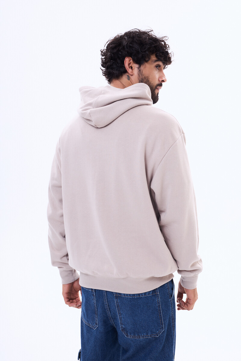 Buzo de felpa Curitiva Beige