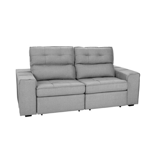 Sillón Cama Denton - 3 Cuerpos Gris