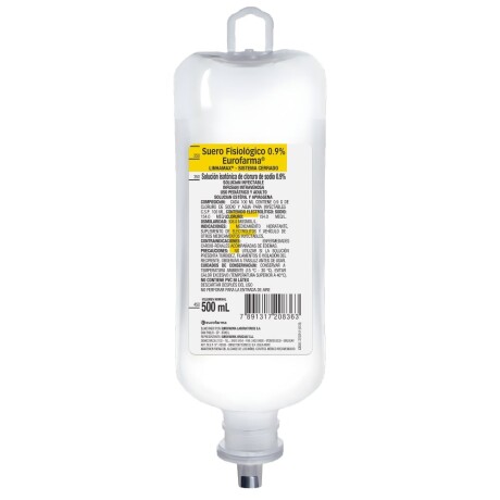 Suero Fisiológico 0.9% 500ml Suero Fisiológico 0.9% 500ml