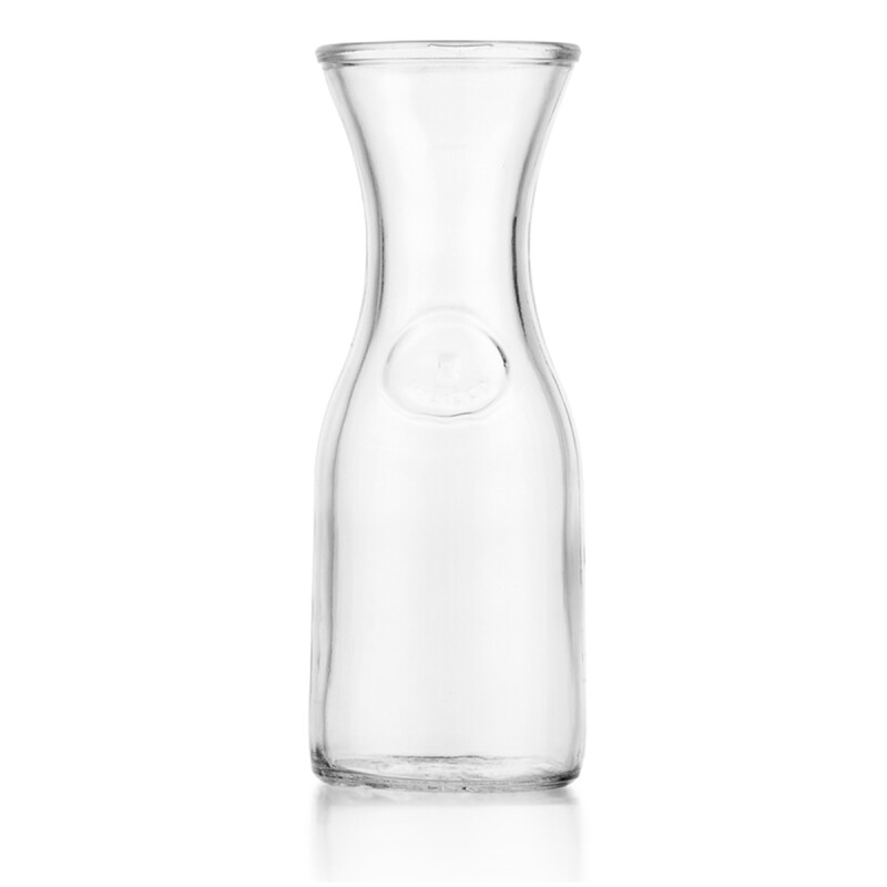 Decantador vidrio 1 lt TRANSPARENTE