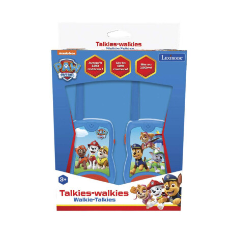 Pack X 2 Walkie-Talkie Infantiles Lexibook Paw Patrol