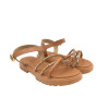 Sandalias Molekinha Zuecos de Mujer - 2344.144-30060 Nude-cristal