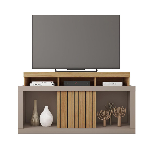 RACK PARA TV DRAGON 1.36 COLOR BURITI/FENDI Rack Para Tv Dragon 1.36 Color Buriti/fendi