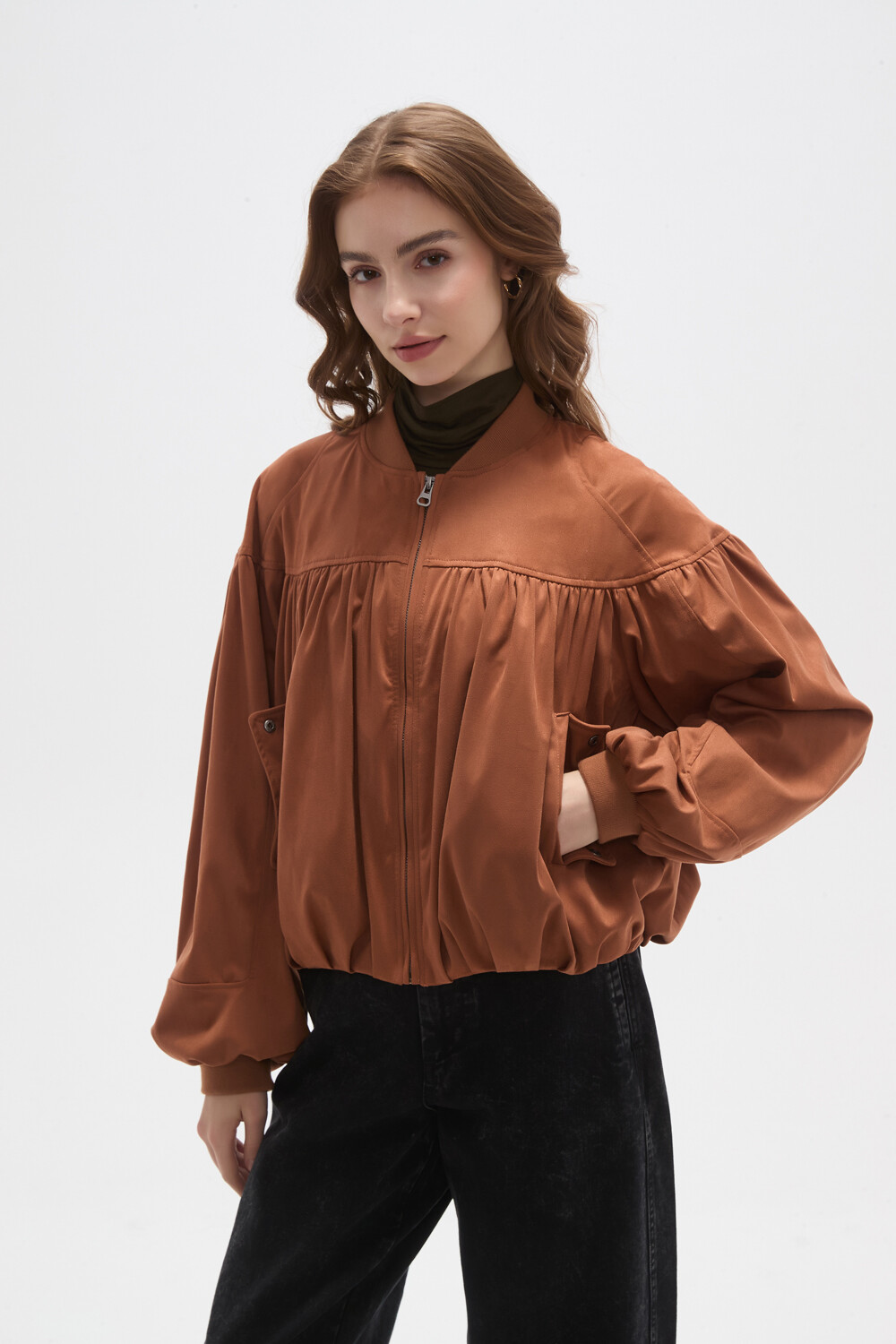 Chaqueta Ilyros Caramelo