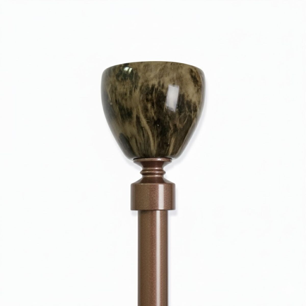 VARA METAL BRONCE P/CORTINA 122-218CM 