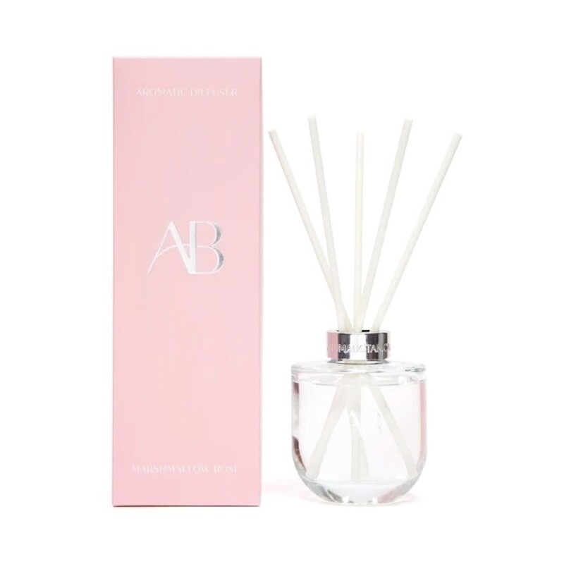 DIFUSOR DE AROMA 200ML MARSHMALLOW ROSA DIFUSOR DE AROMA 200ML MARSHMALLOW ROSA