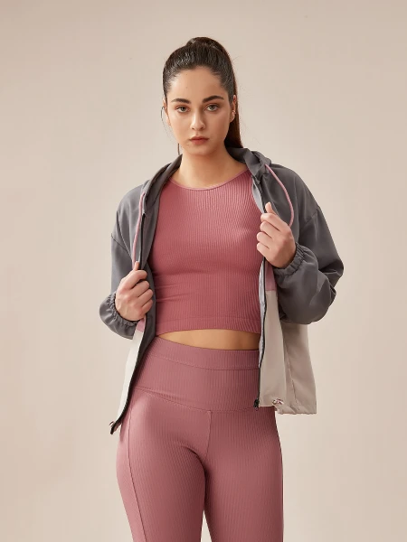 CAMPERA YESS GRIS OSCURO