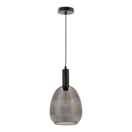 LUMINARIA COLGANTE PIREO SMALL Luminaria Colgante Pireo Small Negra ø 23 cm