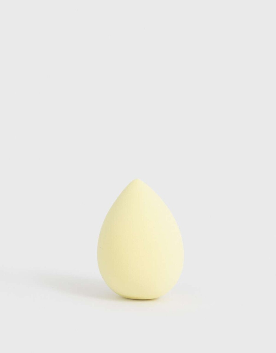 Esponja Para Maquillaje Ultra Suave - Amarillo Claro 