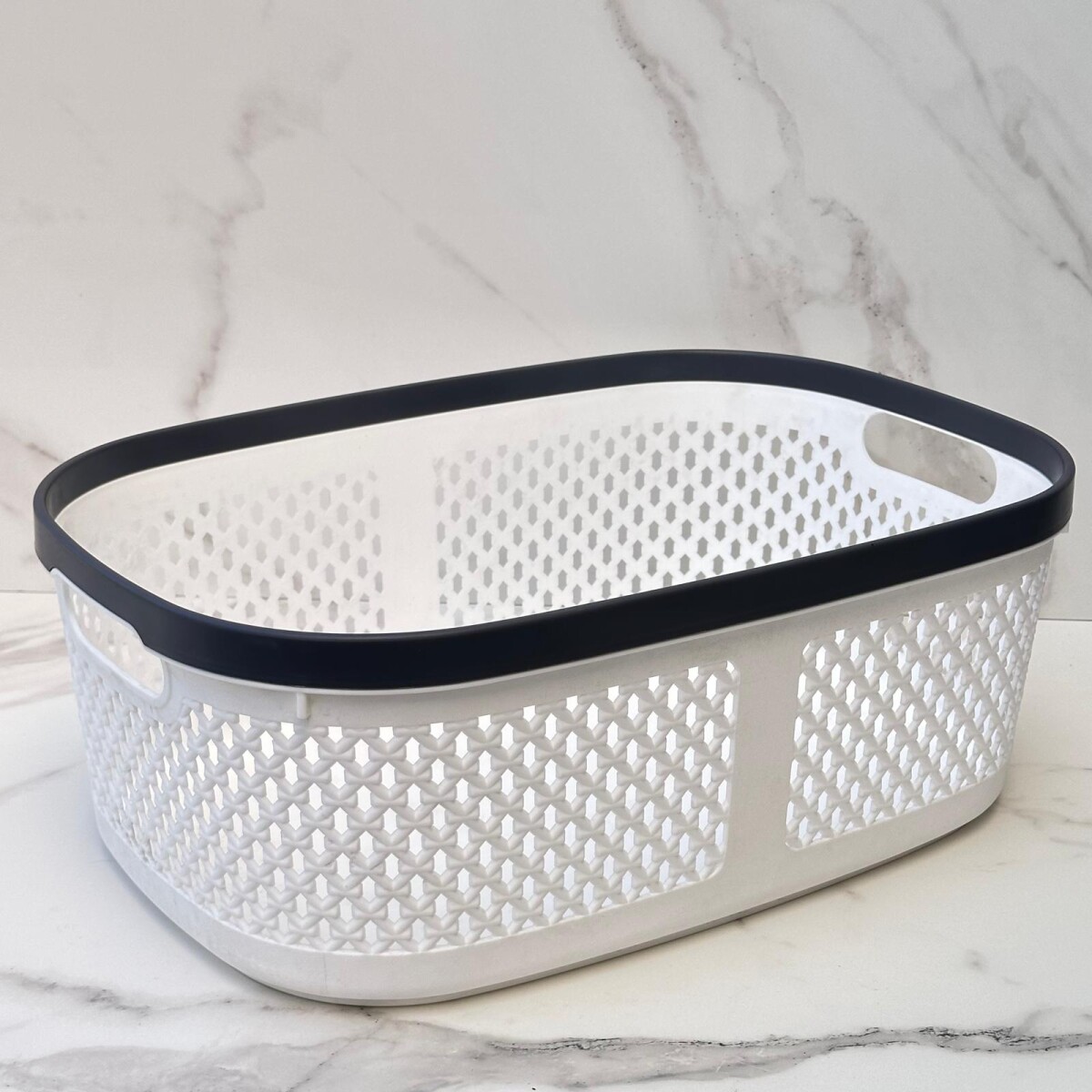 Canasto Organizador Polipropileno Alto 16cm x Ancho 29cm x Largo 45cm 