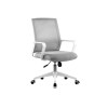 Silla de Escritorio Oficina Lumax Ryan Gris/Blanco