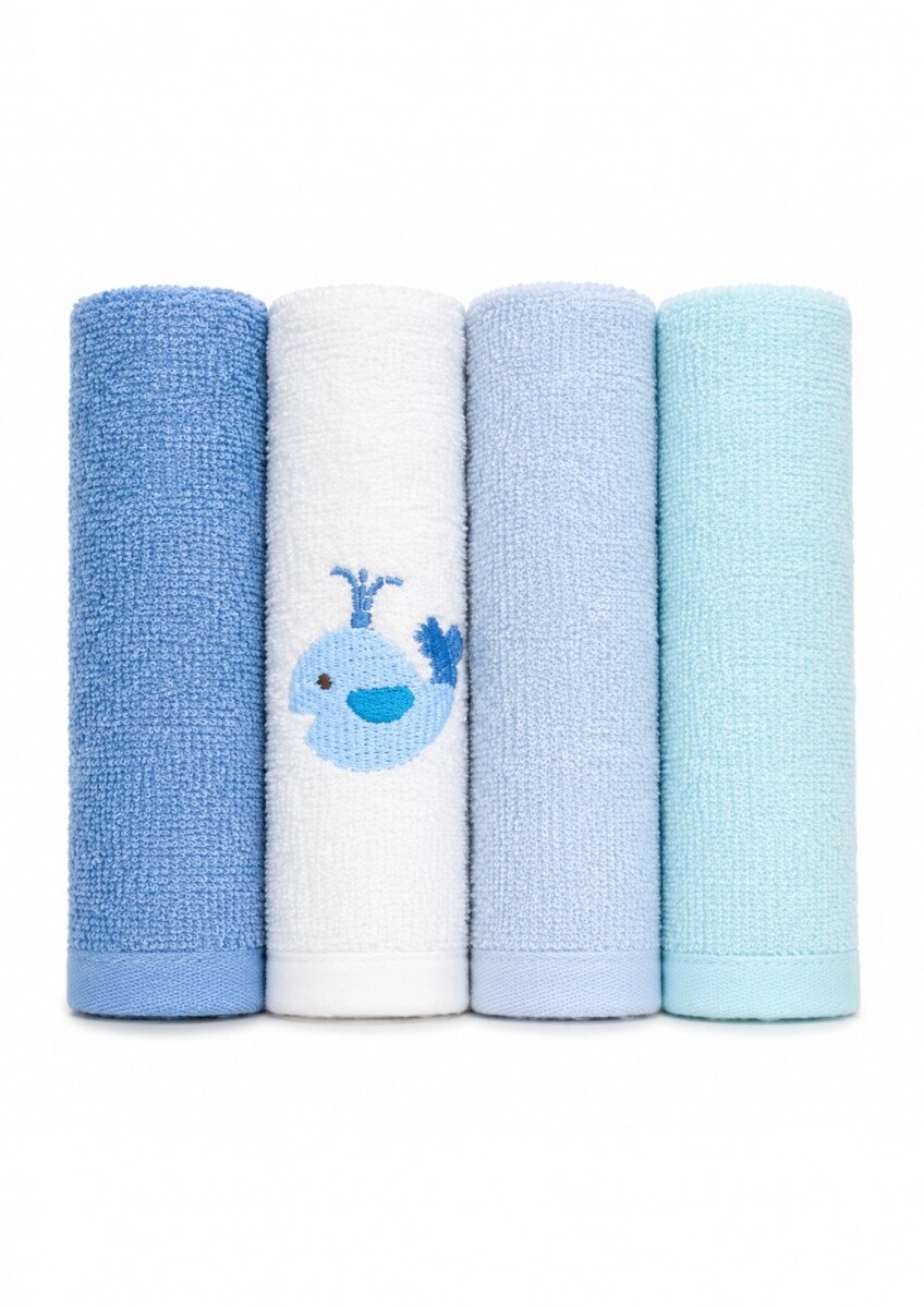 4 Pcs Babitas - Azul 